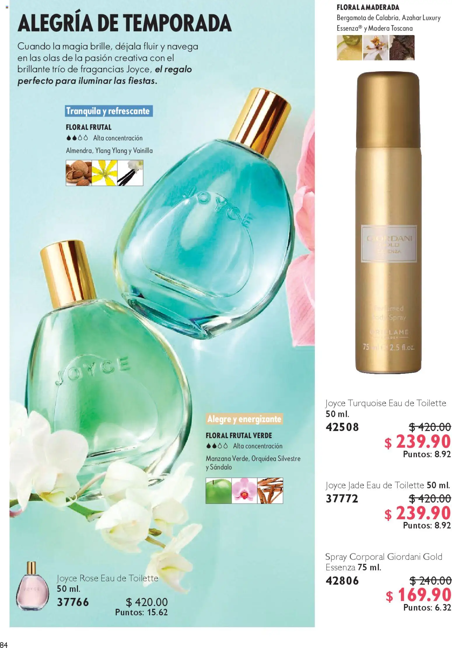 Nuevas ofertas de Oriflame válidas en toda la República Mexicana desde el 22.11.2025. ¡Encuentra las mejores ofertas en Oriflame Black Friday! | Página: 84 | Productos: Manzana, Body, Eau de toilette