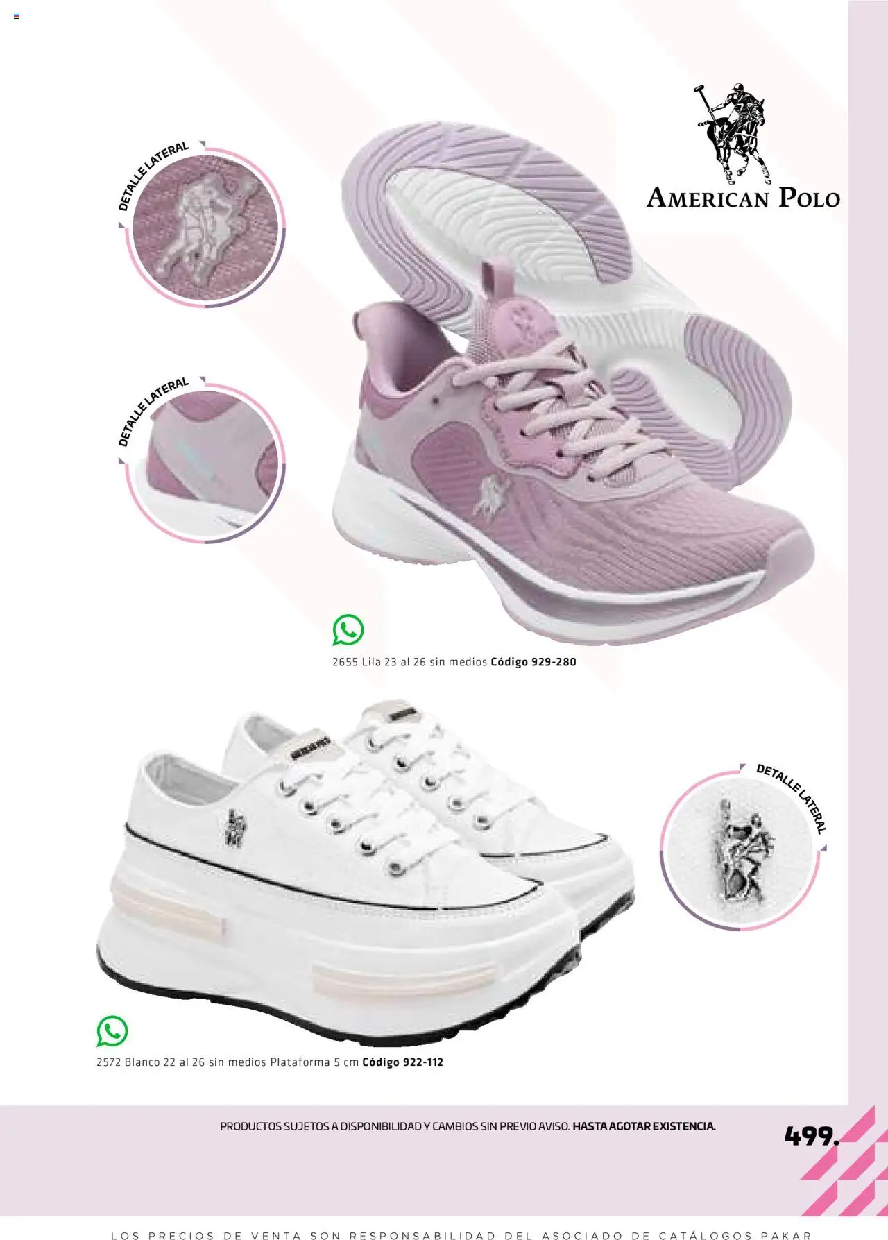 Nuevas ofertas de SC Pakar válidas en toda la República Mexicana desde el 29.08.2025. ¡Encuentra las mejores ofertas en SC Pakar - Catálogo Otoño Women! | Página: 499