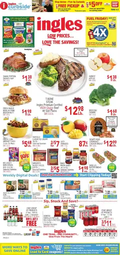 Preview of Ingles weekly ads valid from 25.03.2026