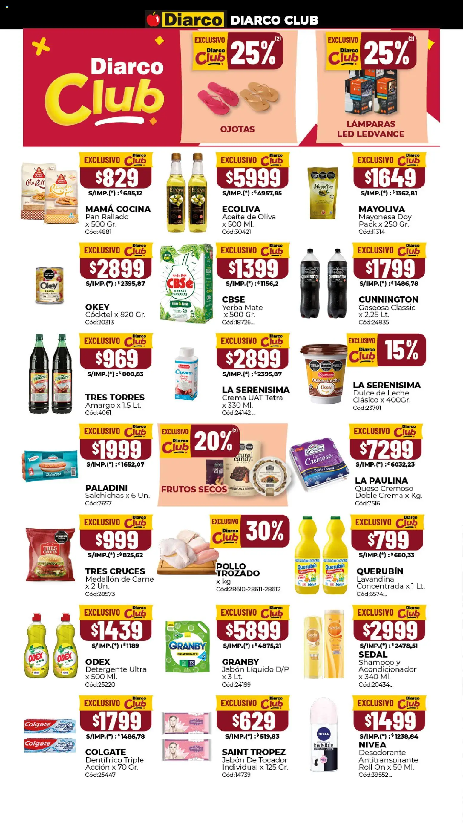 Diarco - Ofertas │ válido desde el 29.12.2025 | Página: 8 | Productos: Mate, Jabón, Detergente, Pan