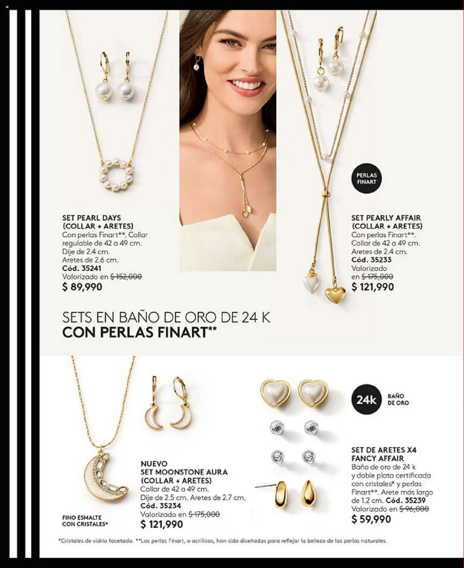 Ésika revista - valida desde el 01.02.2026 | Página: 84 | Productos: Aretes, Baño, Collar, Dije