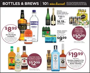 Preview of QFC weekly ads valid from 26.12.2025 | Page: 10 | Products: Cider, Wine, Whiskey, Bag