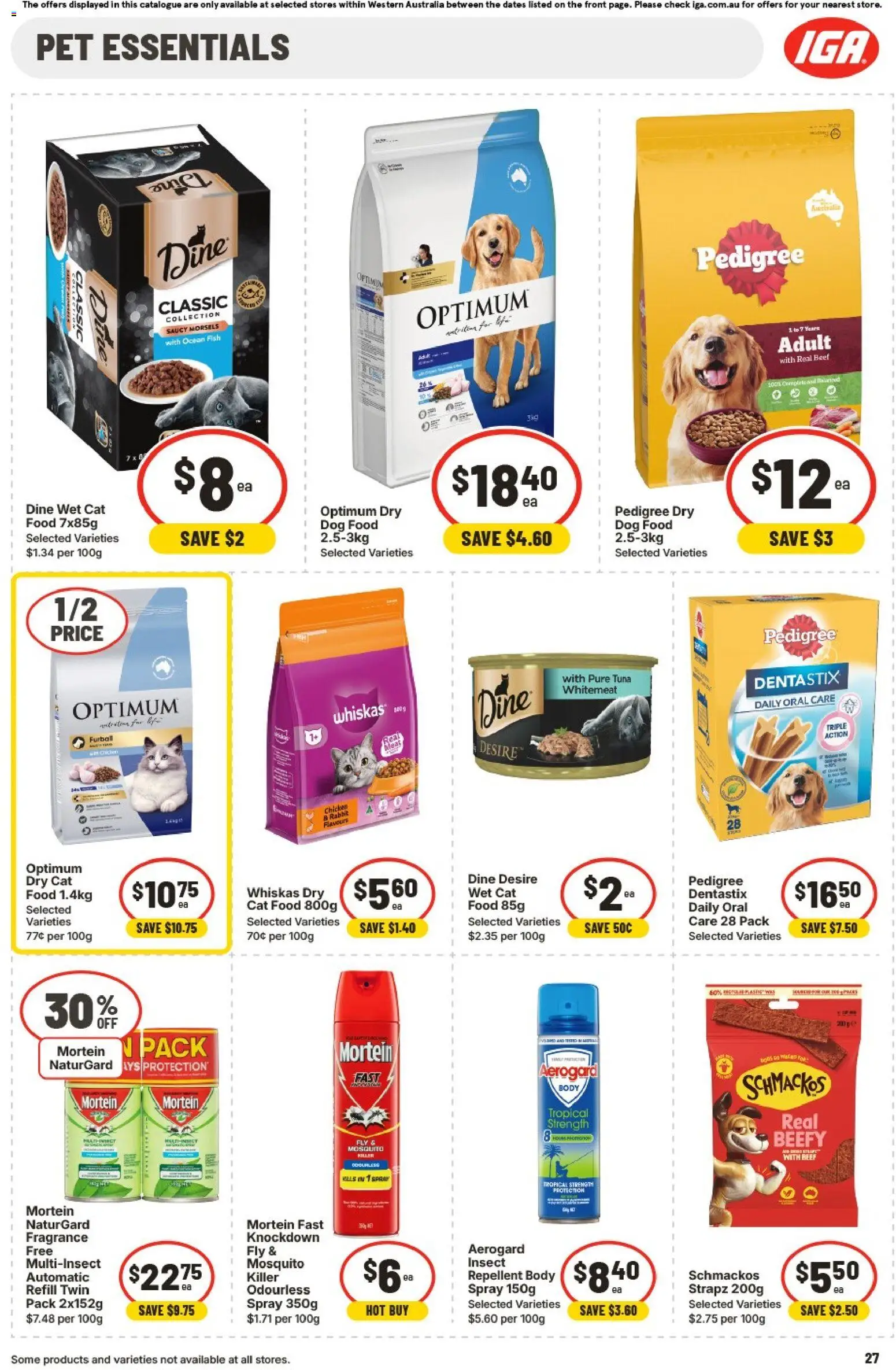 IGA catalogue - valid from 25.02.2026 | Page: 27 | Products: Fragrance, Chicken, Fish, Beef