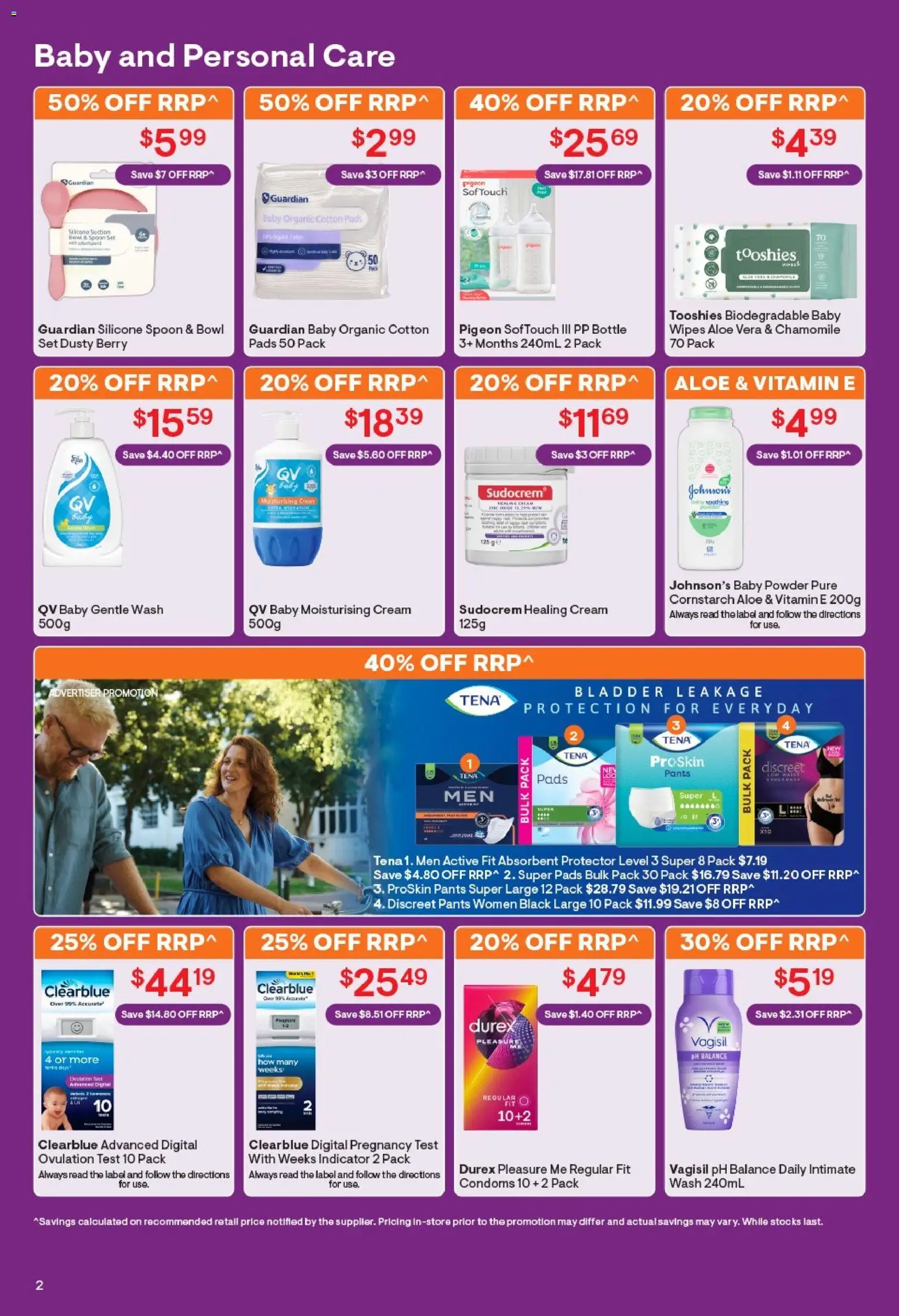 Discount Drug Stores catalogue - valid from 19.03.2026 | Page: 2 | Products: Powder, Digital, Cotton pads, Vitamin