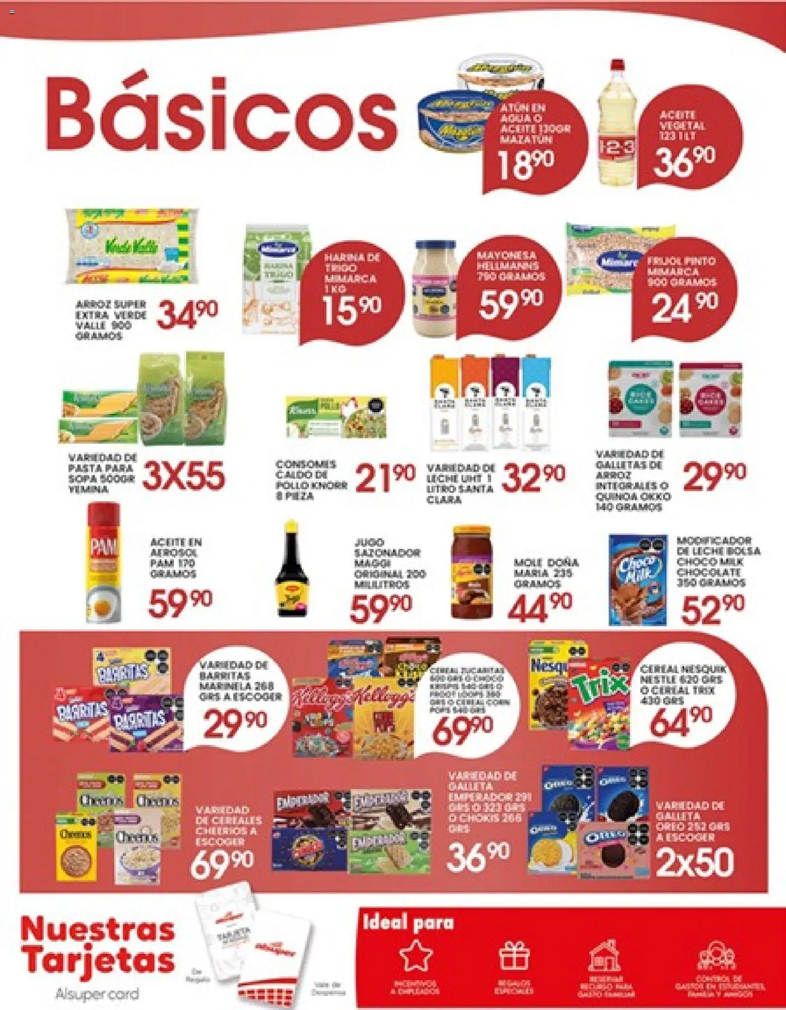 Nuevas ofertas de Alsuper válidas en toda la República Mexicana desde el 14.04.2026. ¡Encuentra las mejores ofertas en Alsuper folleto Casas Grandes! | Página: 6 | Productos: Atún, Agua, Aceite, Pasta