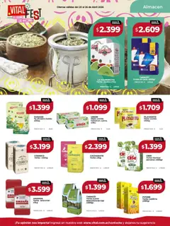 Vista previa Vital - Ofertas válido desde el 20.04.2026 | Página: 15 | Productos: Mate, Yerba, Té, Mate cocido