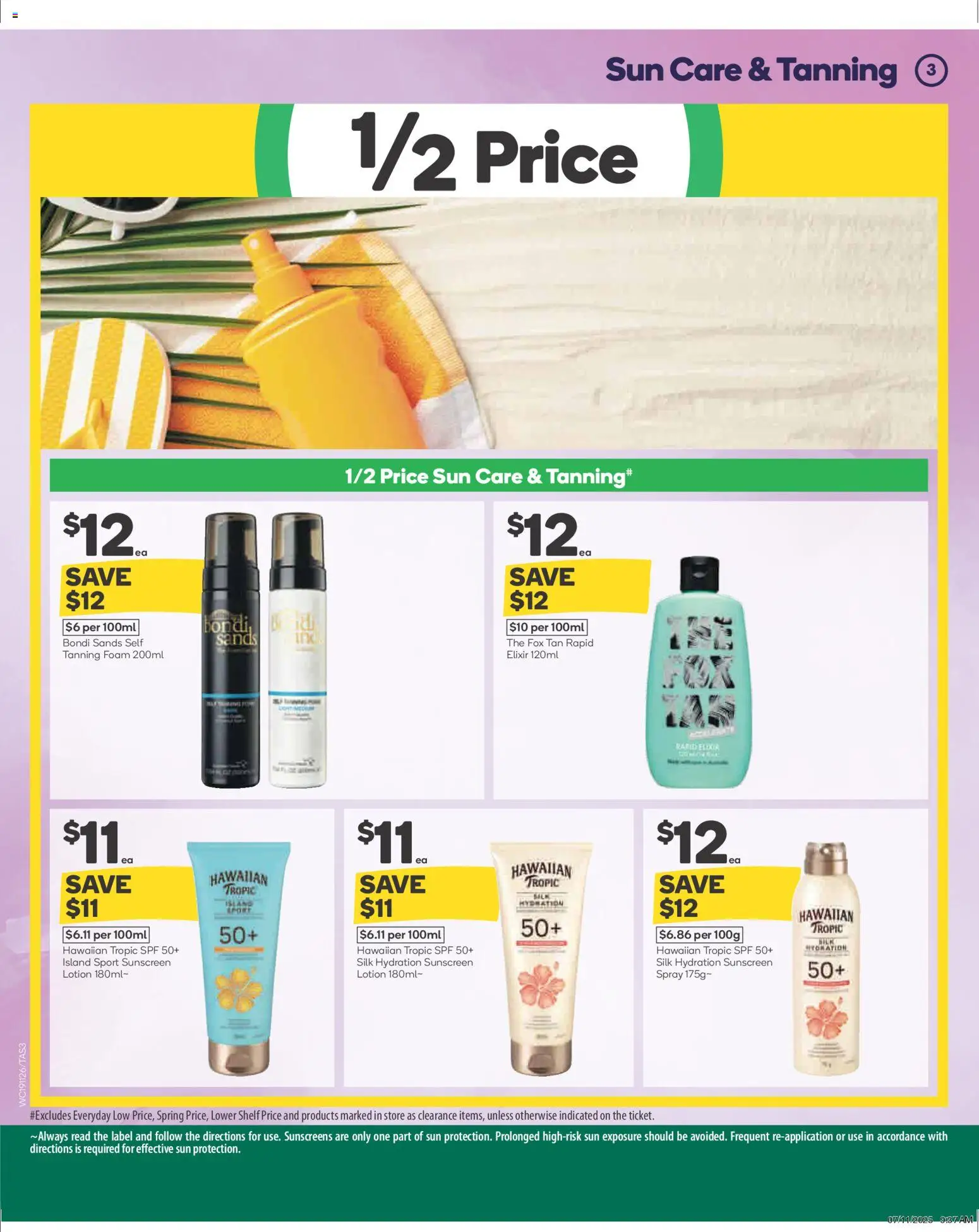 Woolworths catalogue - valid from 19.11.2025 | Page: 4 | Products: Shelf, Sunscreen, Lotion