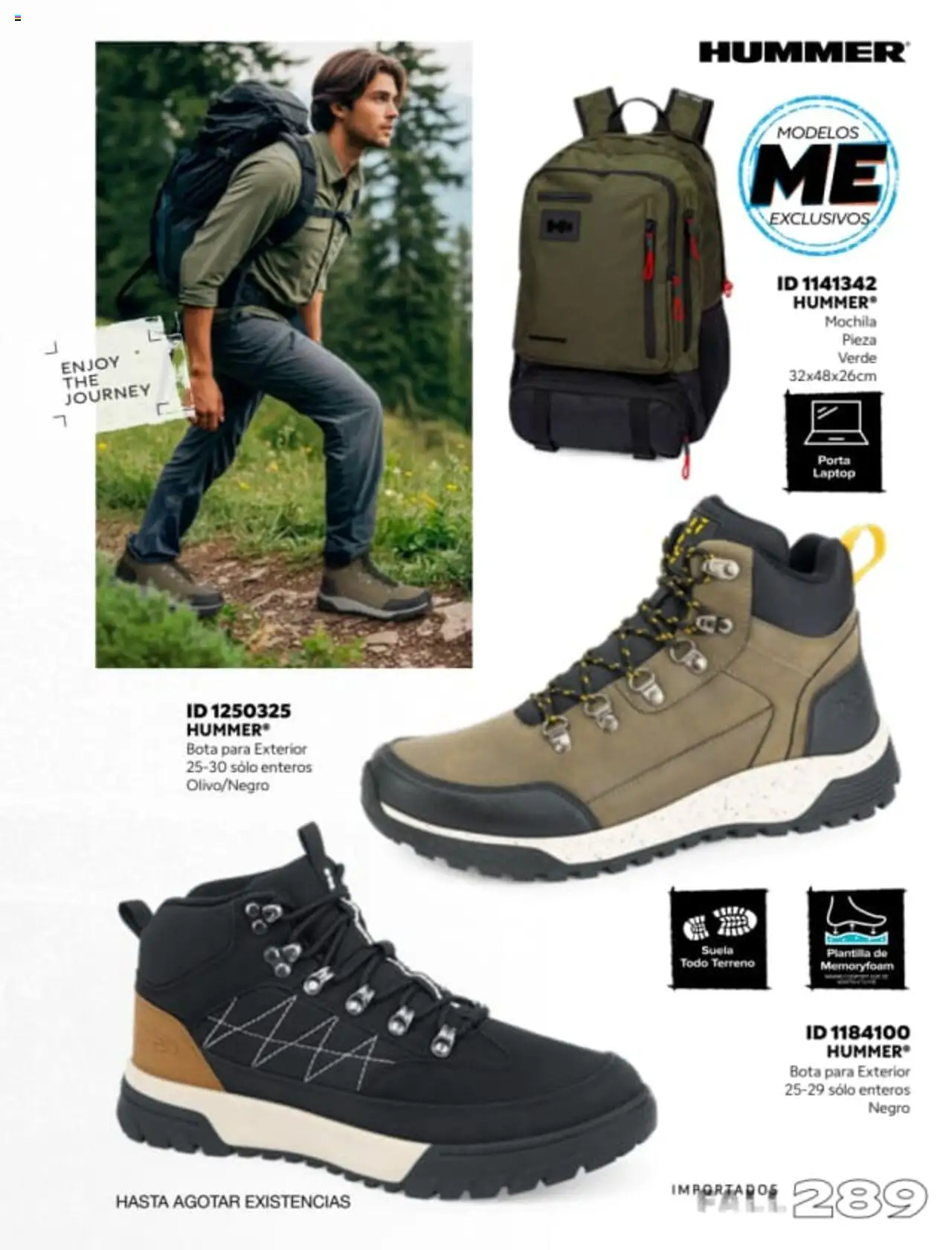 Nuevas ofertas de Price Shoes válidas en toda la República Mexicana desde el 18.08.2025. ¡Encuentra las mejores ofertas en Price Shoes - Catálogo Fall Importados! | Página: 289 | Productos: Mochila