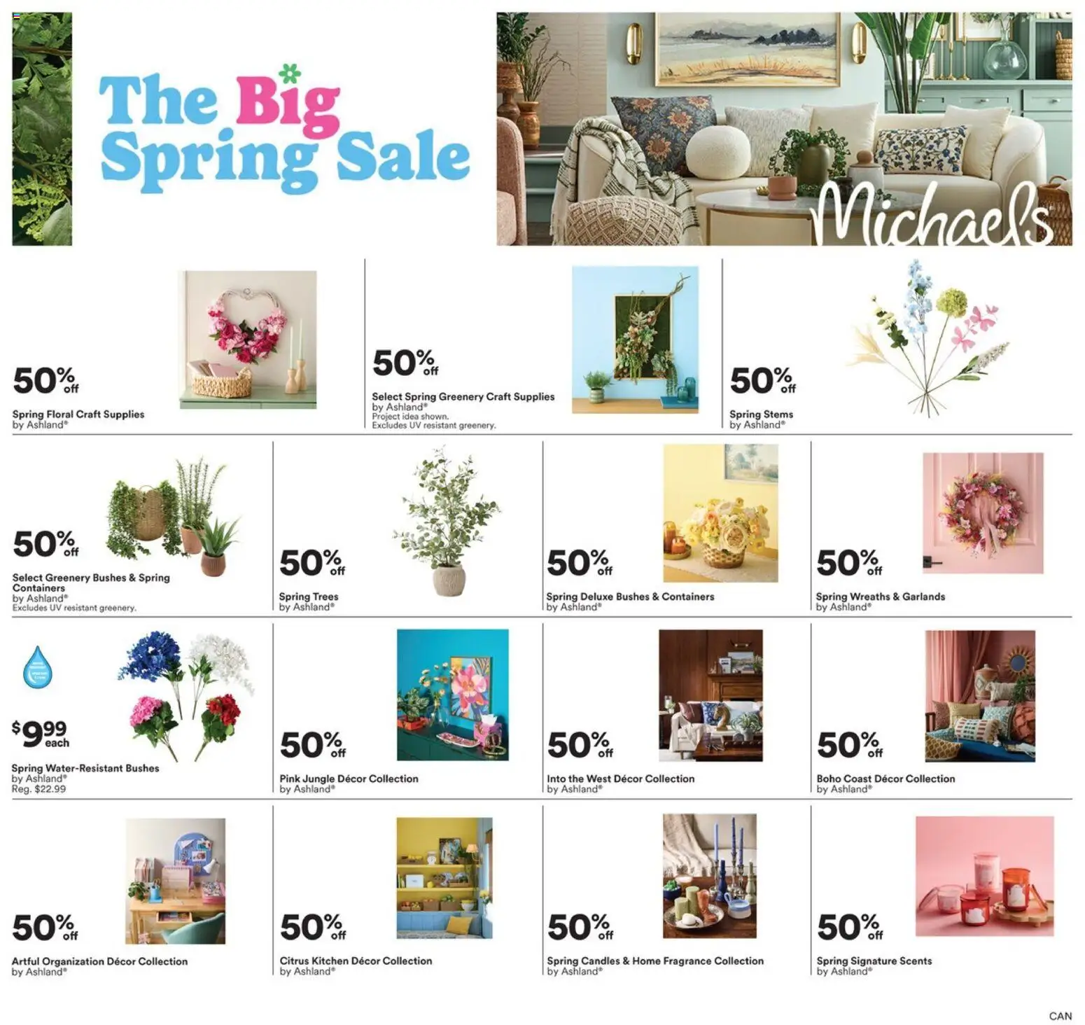 Michaels flyer valid from 06.03.2026 | Page: 1 | Products: Fragrance