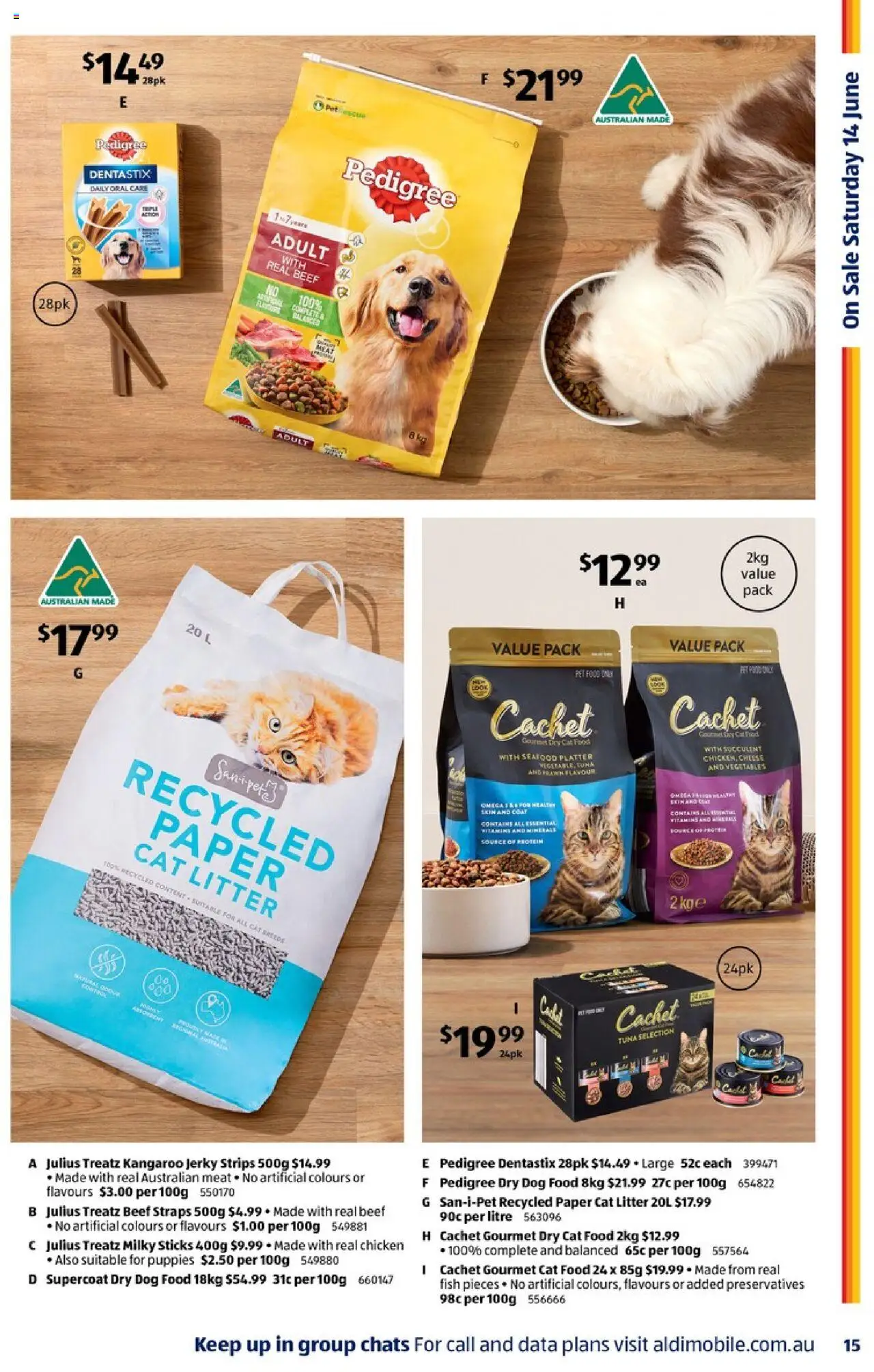 Aldi catalogue - valid from 11.06.2025 | Page: 15 | Products: Chicken, Fish, Meat, Coat