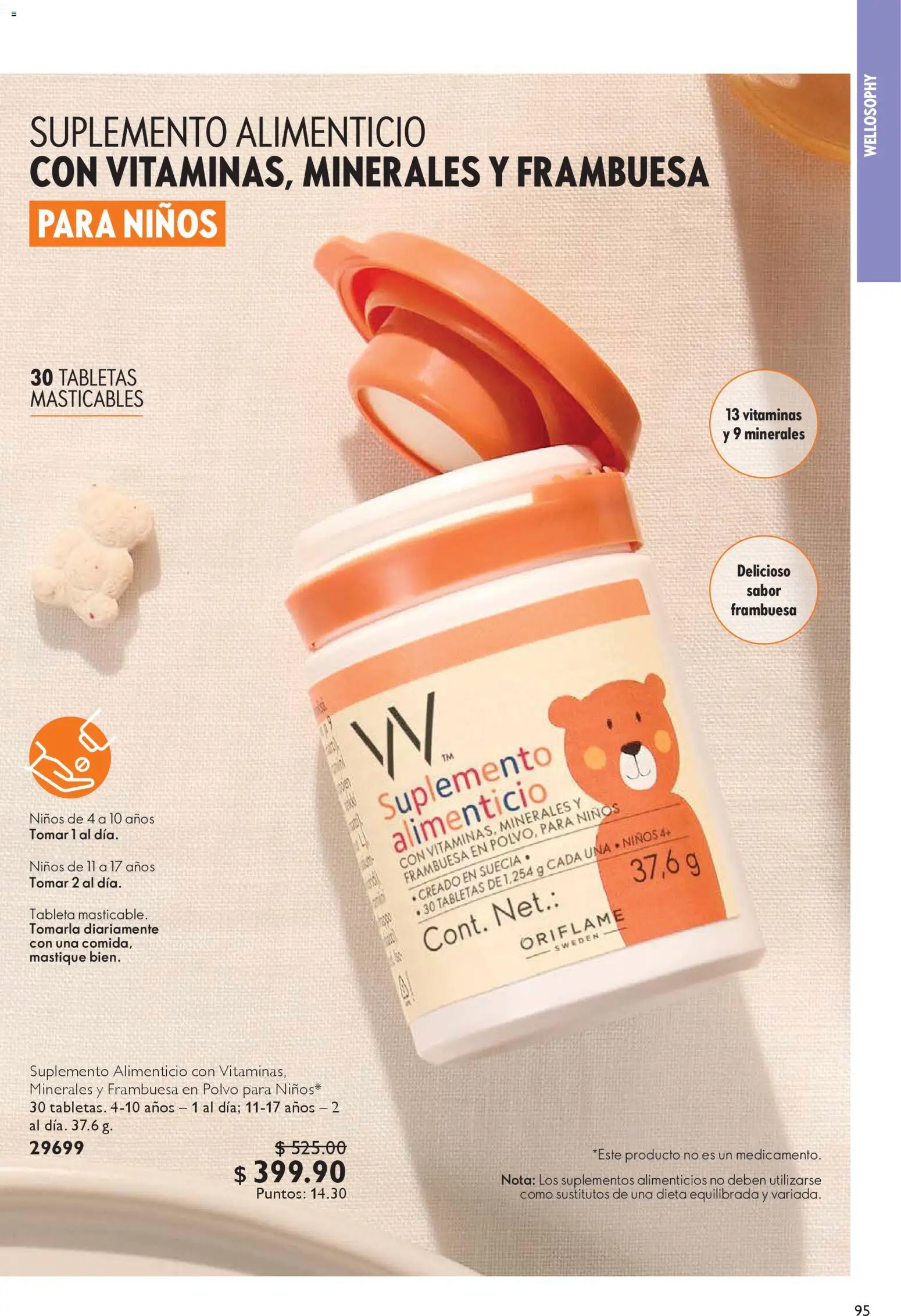 Nuevas ofertas de Oriflame válidas en toda la República Mexicana desde el 24.01.2026. ¡Encuentra las mejores ofertas en Oriflame campaña 2 2026! | Página: 95 | Productos: Vitaminas, Polvo, Tableta