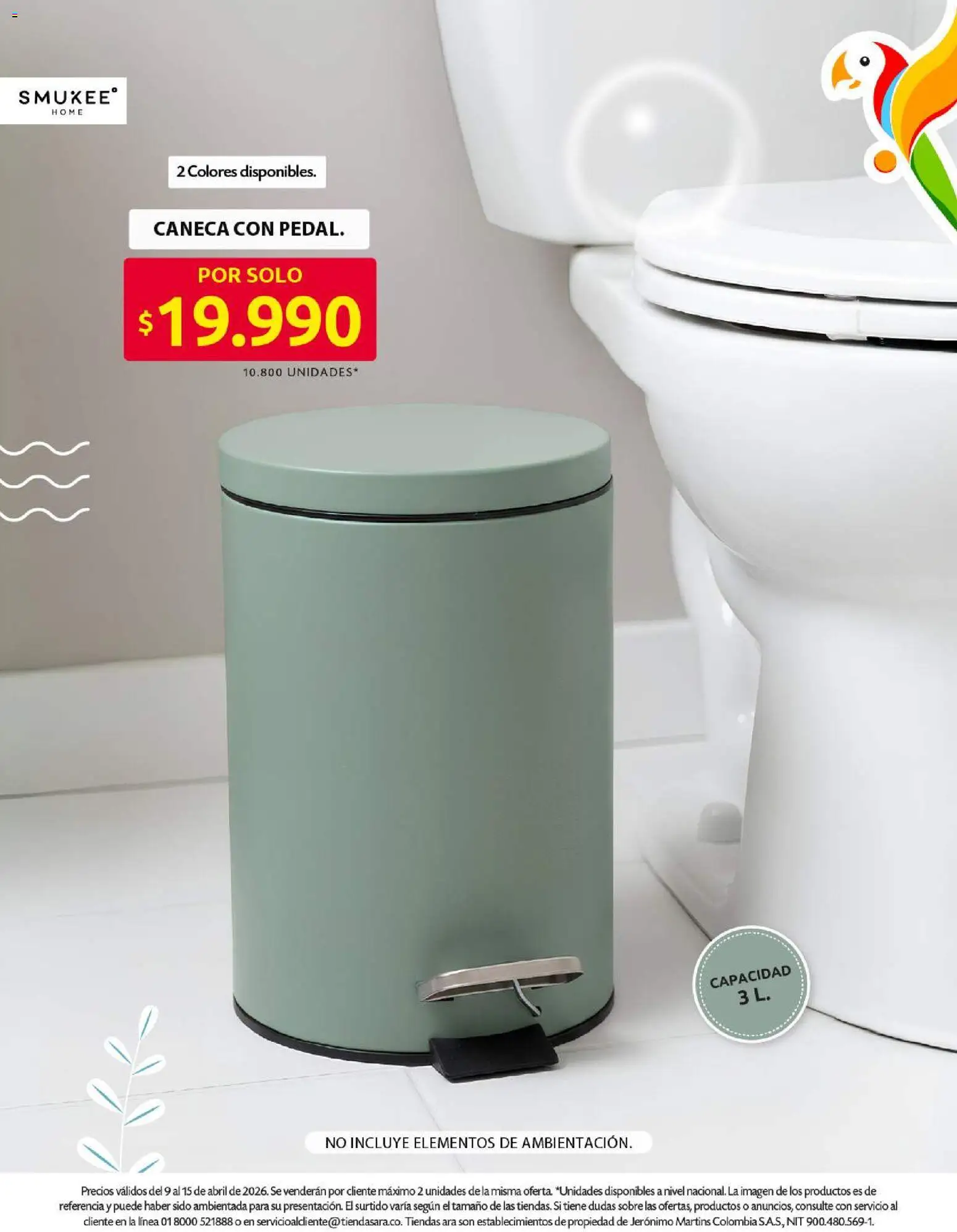 Ara revista - valida desde el 09.04.2026 | Página: 4 | Productos: Sobre