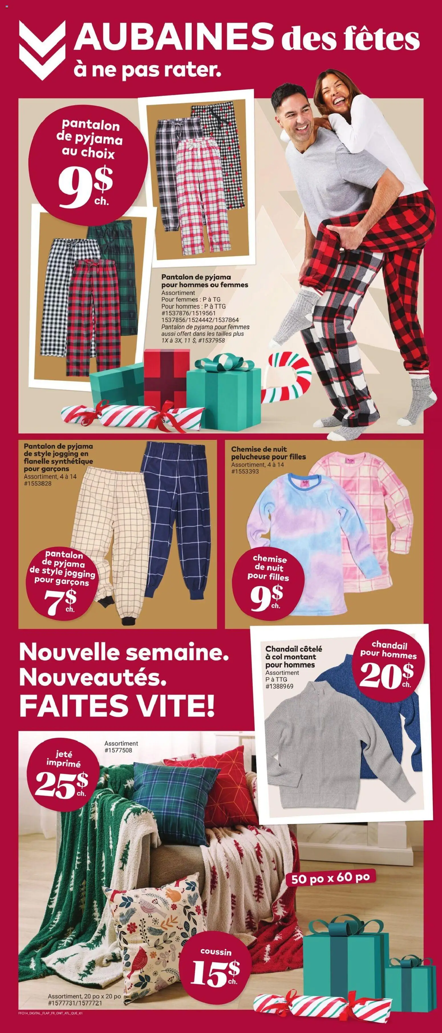 Giant Tiger flyer valid from 05.11.2025 | Page: 4 | Products: Sweater, Pants