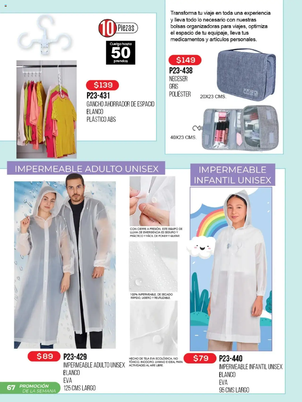 Nuevas ofertas de Cklass válidas en toda la República Mexicana desde el 01.10.2025. ¡Encuentra las mejores ofertas en Cklass - Catálogo Promoción De La Semana! | Página: 68 | Productos: Neceser