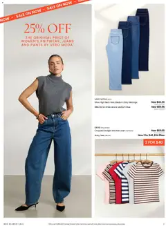 Preview of Myer catalogue - Mid Season Sale - valid from 04.03.2026 | Page: 7 | Products: Pants, Jeans