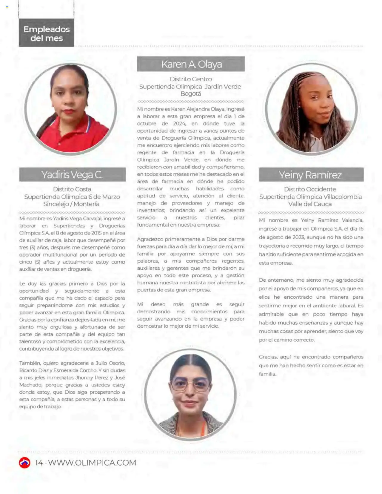 Olímpica revista - valida desde el 01.08.2025 | Página: 14