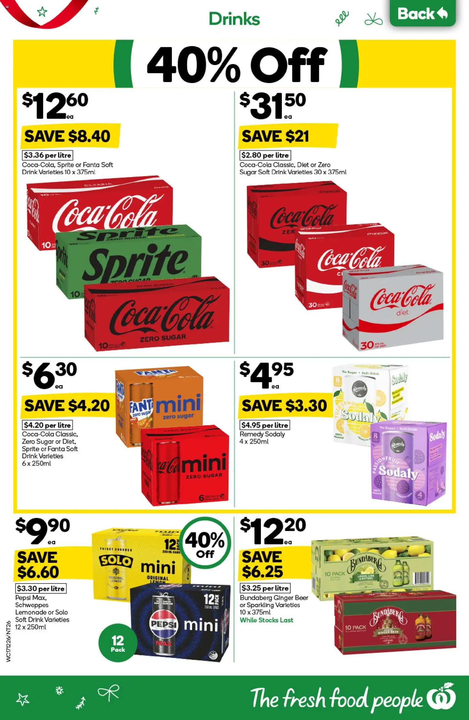 Woolworths catalogue - valid from 17.12.2025 | Page: 26 | Products: Ginger, Pepsi, Sugar, Lemon