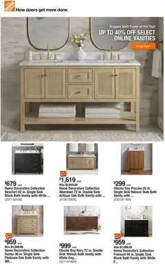 Preview of Home Depot weekly ads valid from 29.01.2026