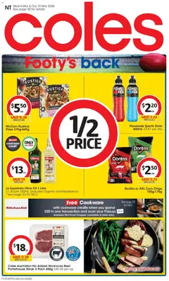 Preview of Coles catalogue NT - valid from 04.03.2026