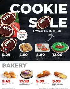 HyVee Weekly Ad - valid from 15.09.2025 | Page: 16 | Products: Cookies, Garlic, Pumpkin, Chocolate Chip