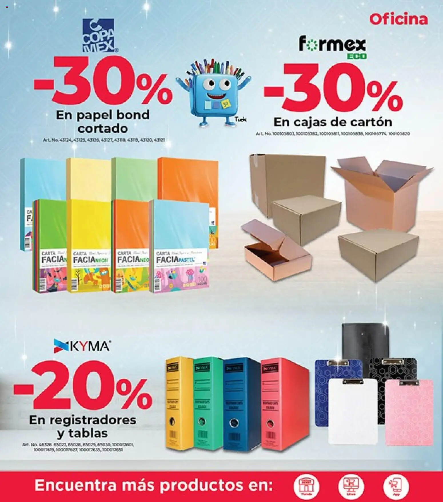 Nuevas ofertas de Office Depot válidas en toda la República Mexicana desde el 01.12.2025. ¡Encuentra las mejores ofertas en Office Depot catálogo! | Página: 17