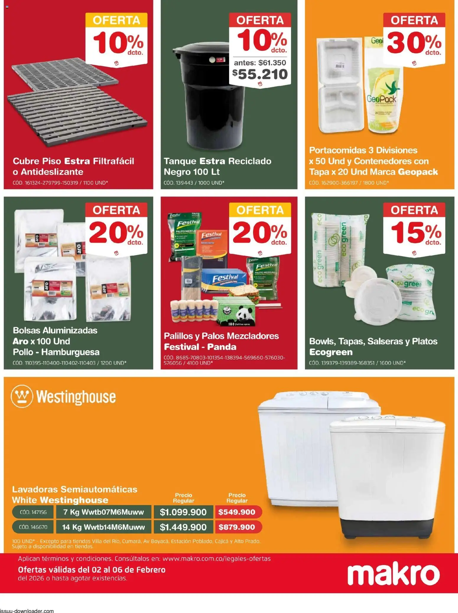 Makro revista - valida desde el 02.02.2026 | Página: 8 | Productos: Pollo