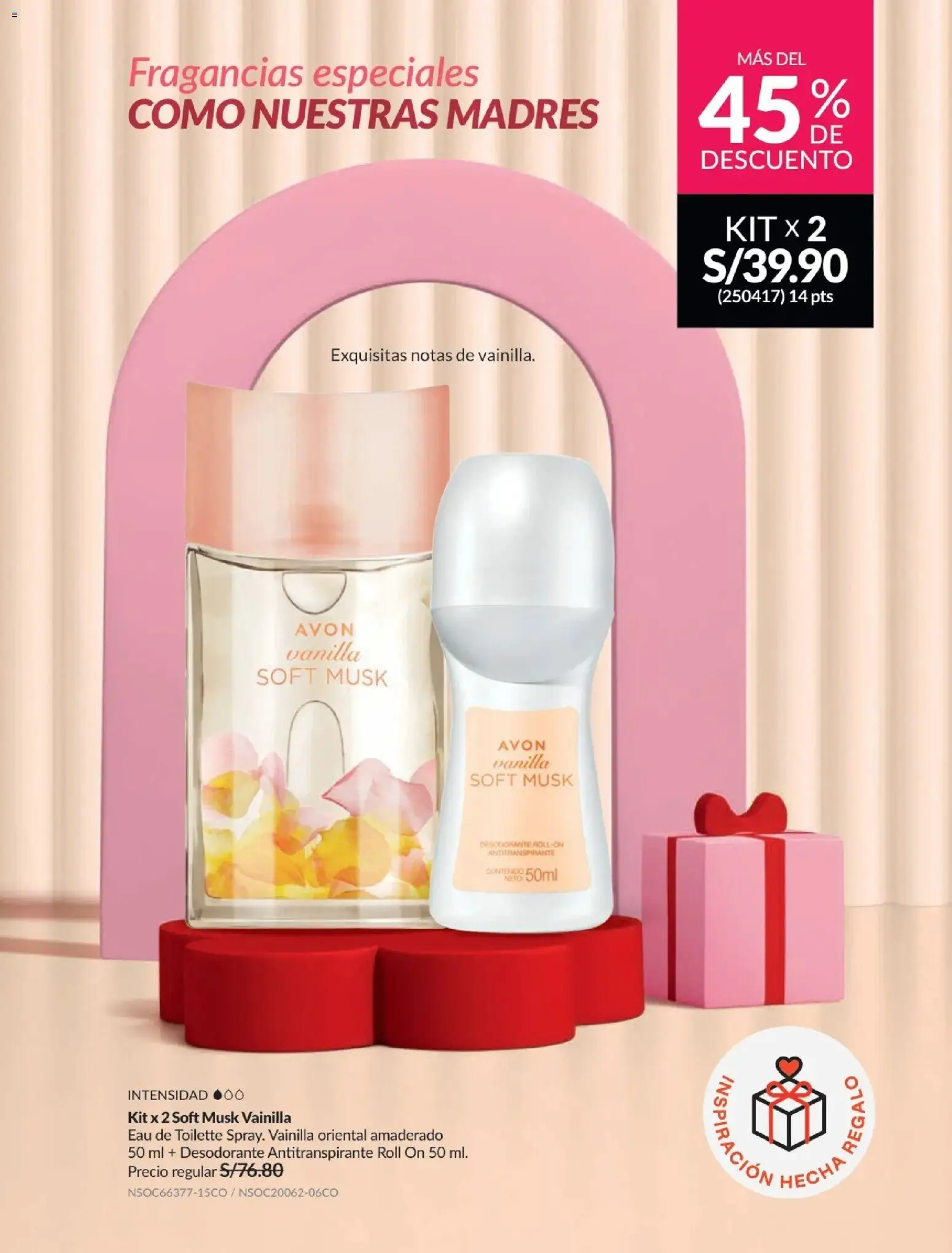 Catálogo Avon válido desde 21.04.2026 | Página: 23 | Productos: Desodorante, Antitranspirante, EAU de Toilette