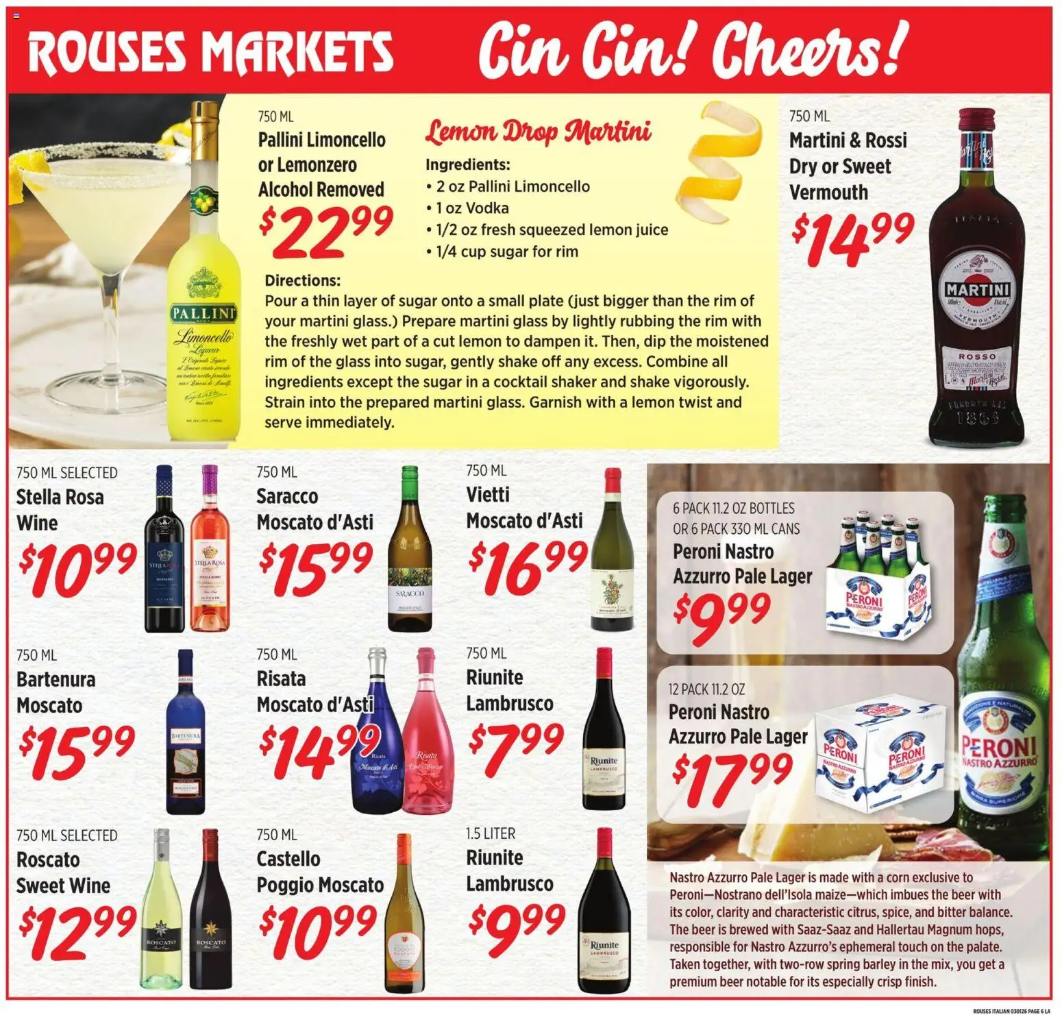 Rouses Monthly - LA - valid from 25.02.2026 | Page: 6 | Products: Corn, Juice, Beer, Sugar