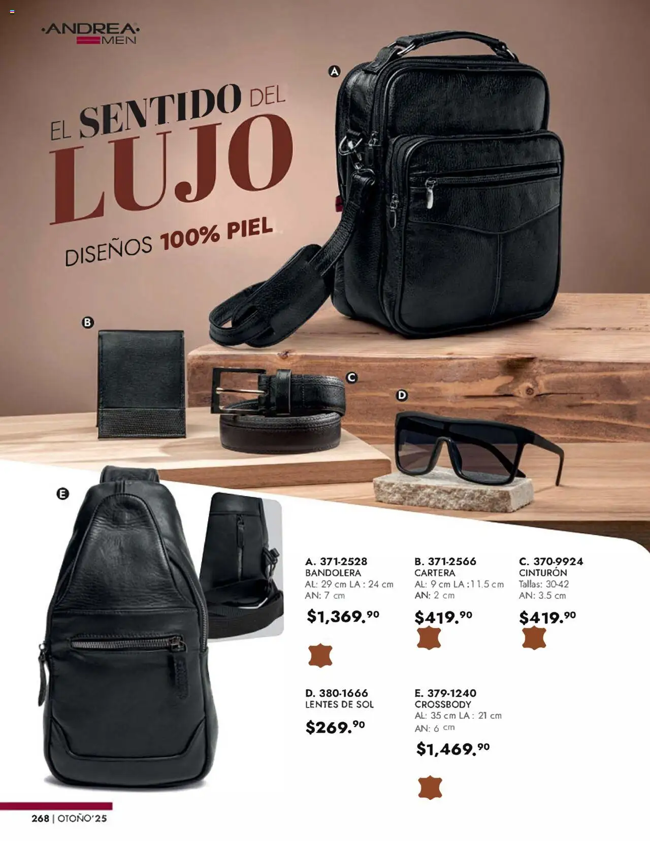 Nuevas ofertas de Andrea válidas en toda la República Mexicana desde el 24.08.2025. ¡Encuentra las mejores ofertas en Andrea - Catálogo Accesorios! | Página: 42 | Productos: Lentes, Cinturón, Lentes de sol