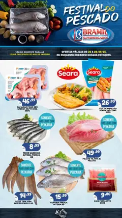 Bramil Supermercados - Ofertas Festival do Pescado - Pré-Visualização do folheto da loja Bramil Supermercados, válido de 26.09.2025