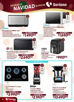 Vista previa de Soriana - Preciazazaso Híper: BCS, Jal, Nay, Sin, Son, nuevo folleto de la tienda, válido en México a partir del 11.12.2025 | Página: 72