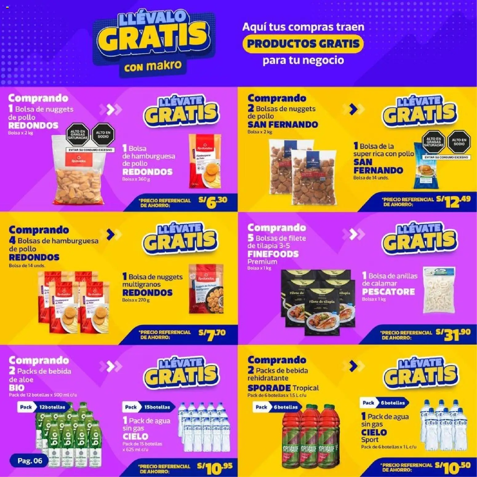 Catálogo Makro válido desde 12.02.2026 | Página: 6 | Productos: Bolsa
