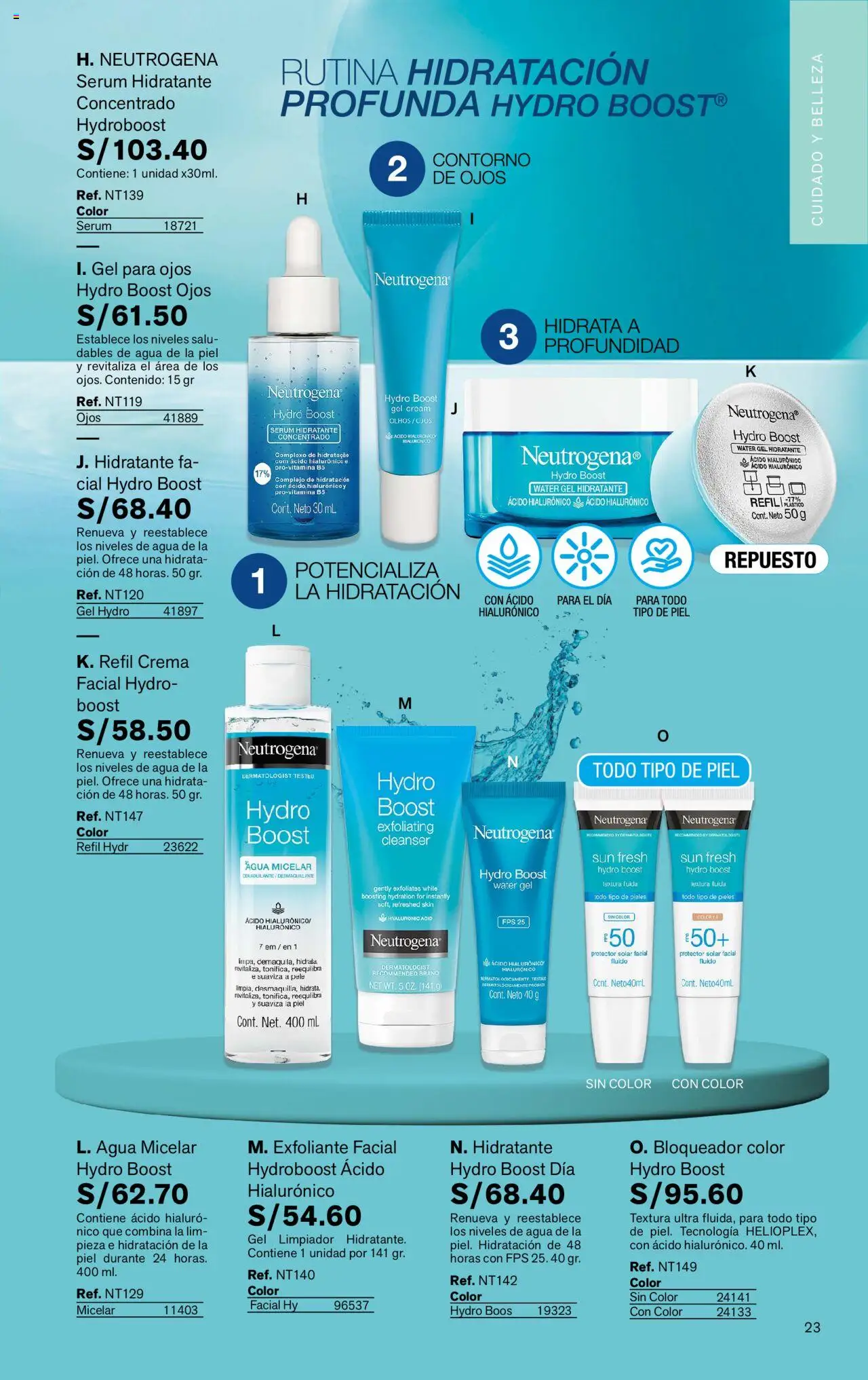 Catálogo Leonisa válido desde 24.06.2025 | Página: 23 | Productos: Exfoliante, Protector solar, Crema