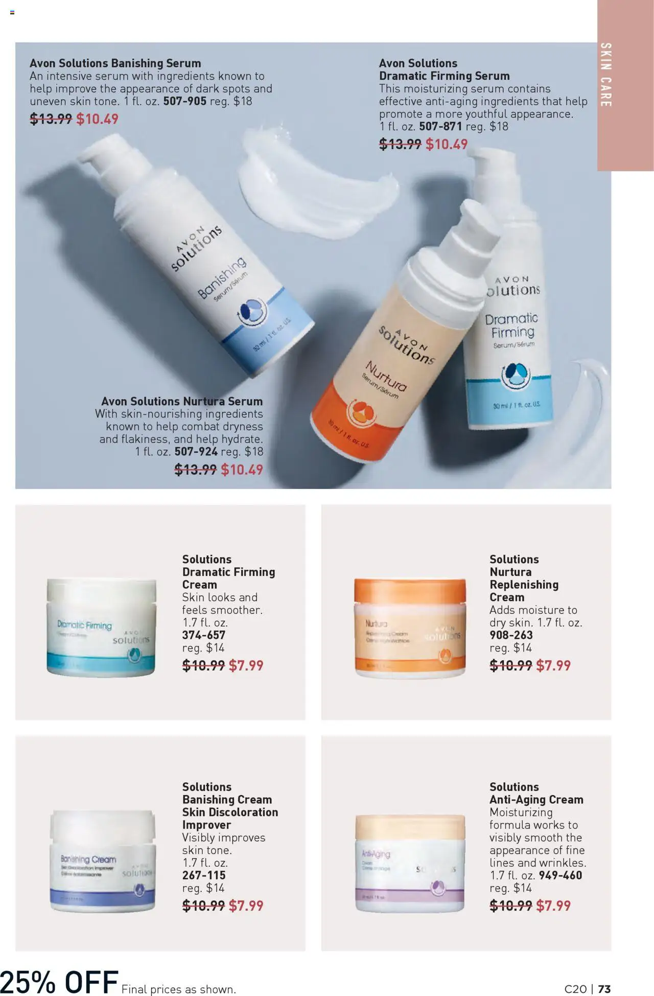 Avon Brochure - valid from 24.09.2025 | Page: 73 | Products: Cream
