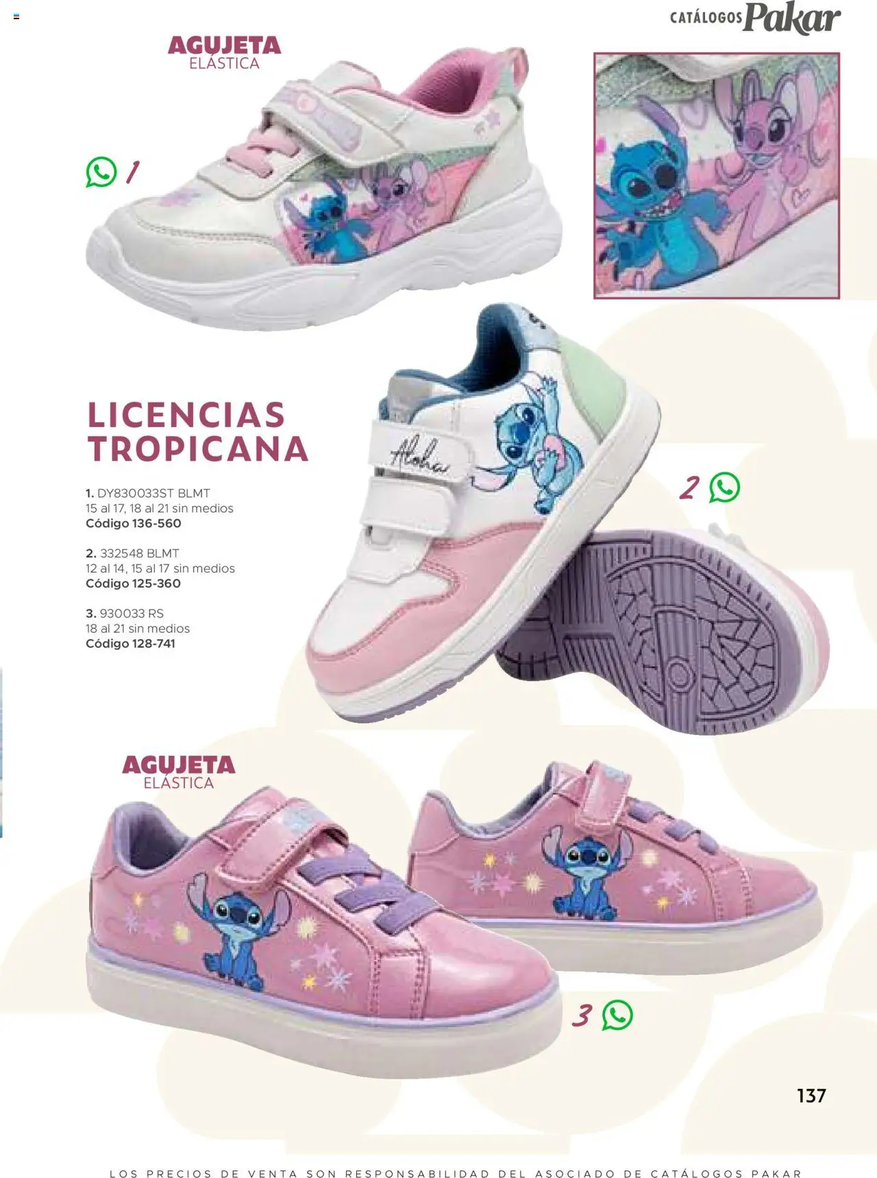 Nuevas ofertas de SC Pakar válidas en toda la República Mexicana desde el 24.07.2025. ¡Encuentra las mejores ofertas en SC Pakar - Catálogo Nina otoño / invierno! | Página: 137