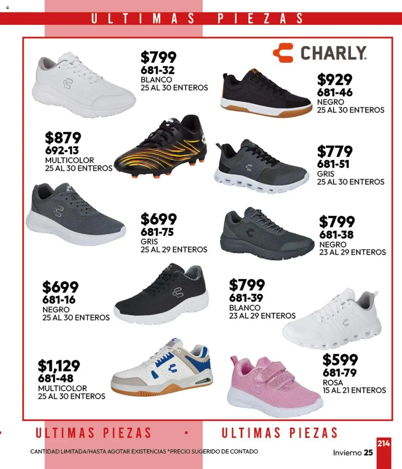 Nuevas ofertas de Cklass válidas en toda la República Mexicana desde el 16.09.2025. ¡Encuentra las mejores ofertas en Cklass - Catálogo Invierno Sportbrands! | Página: 231