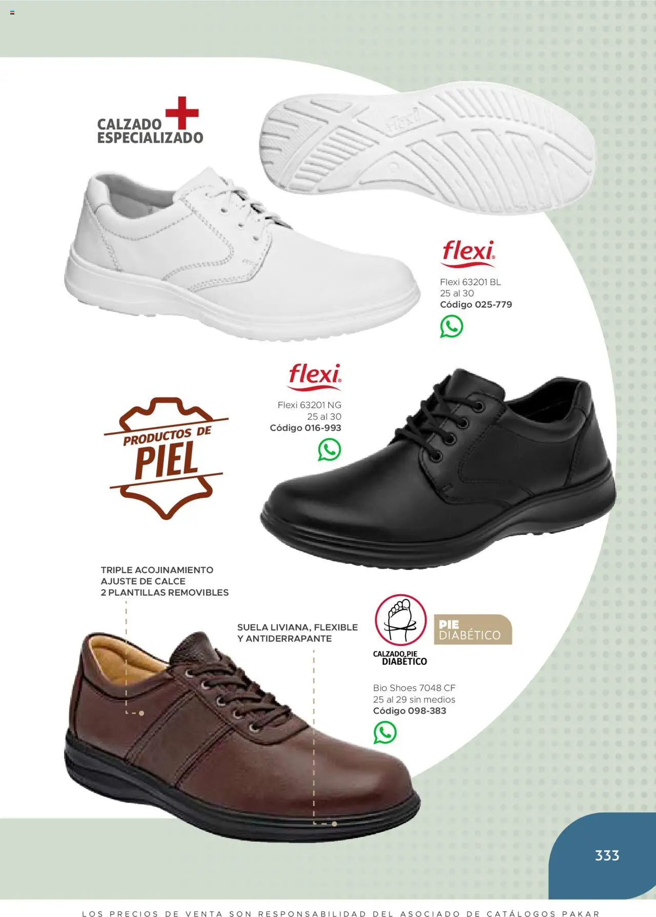 Nuevas ofertas de SC Pakar válidas en toda la República Mexicana desde el 24.07.2025. ¡Encuentra las mejores ofertas en SC Pakar - Catálogo Hombre otoño / invierno! | Página: 333 | Productos: Flexible