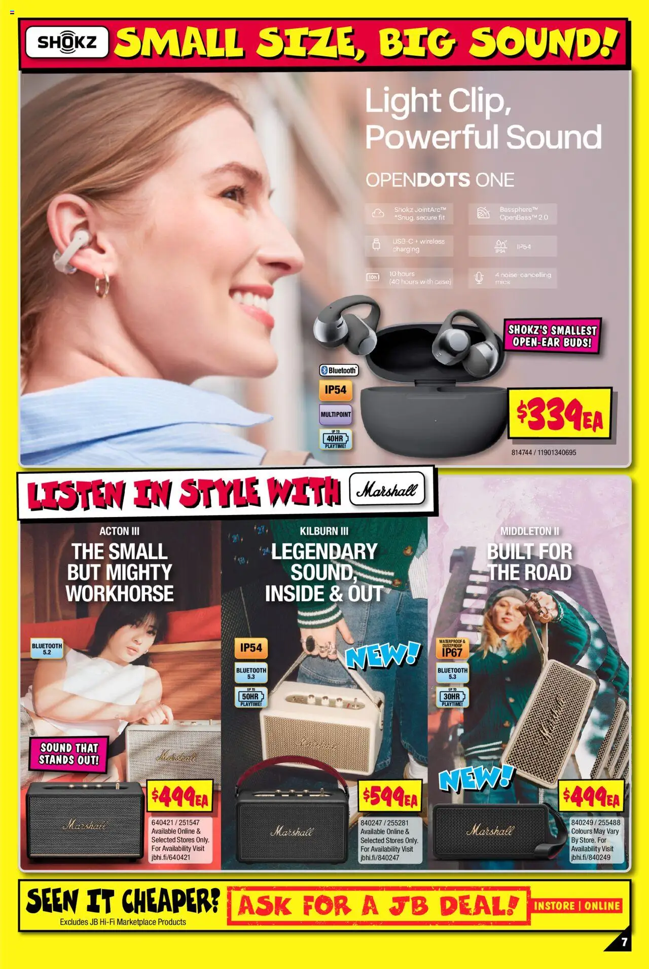 JB Hi-Fi catalogue - valid from 02.10.2025 | Page: 7 | Products: Light, Case
