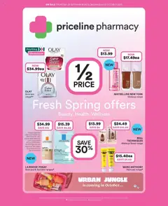 Preview of Priceline Pharmacy - Fresh Spring Offers - valid from 25.09.2025