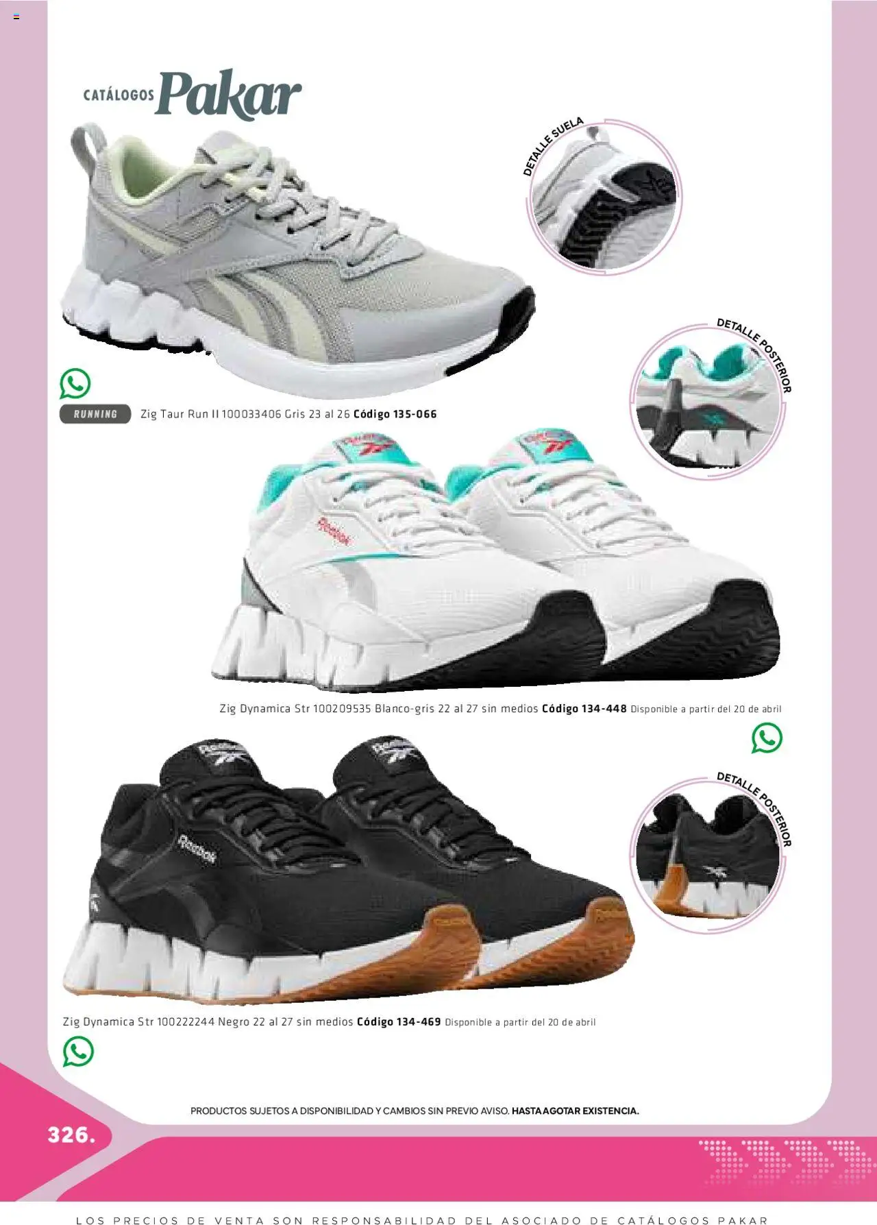 Nuevas ofertas de SC Pakar válidas en toda la República Mexicana desde el 06.03.2025. ¡Encuentra las mejores ofertas en SC Pakar catálogo Women! | Página: 326