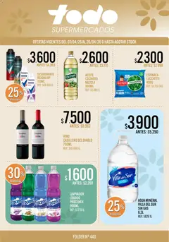 Vista previa Supermercados TODO - Ofertas válido desde el 07.04.2026