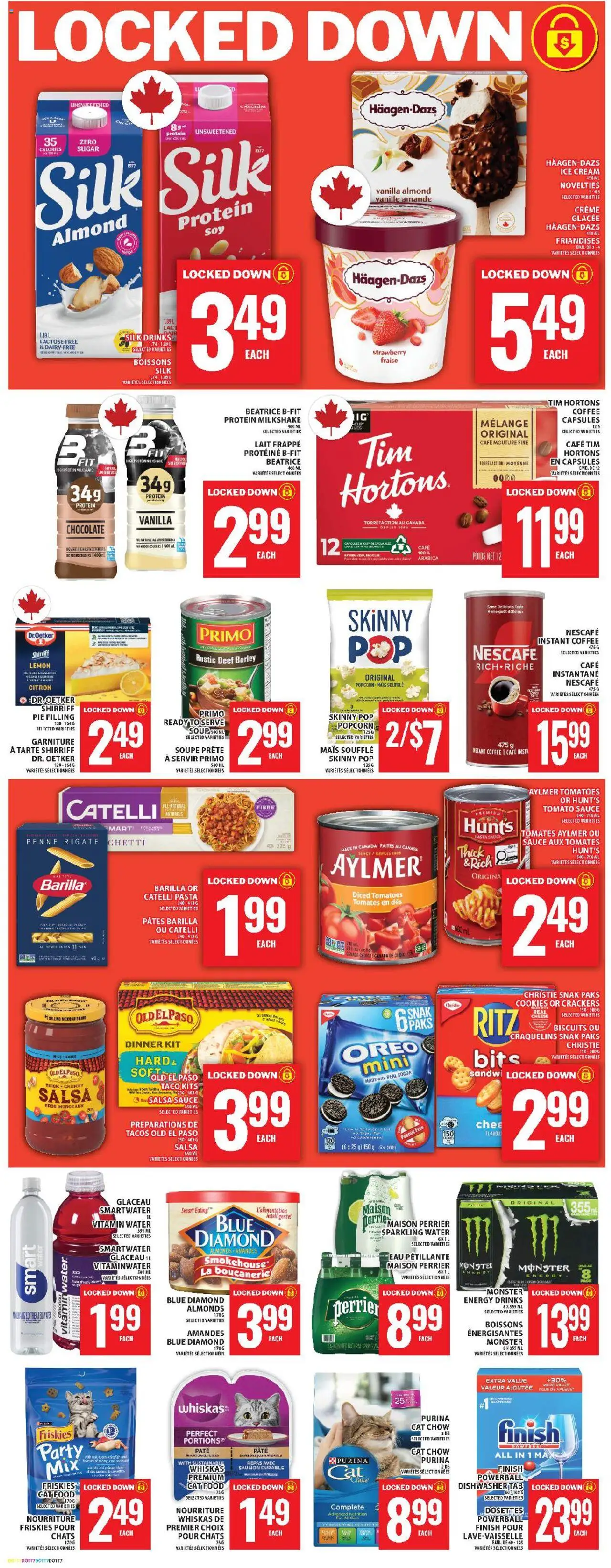 Food Basics flyer valid from 16.10.2025 | Page: 9 | Products: Cream, Cheese, Coffee, Chocolate