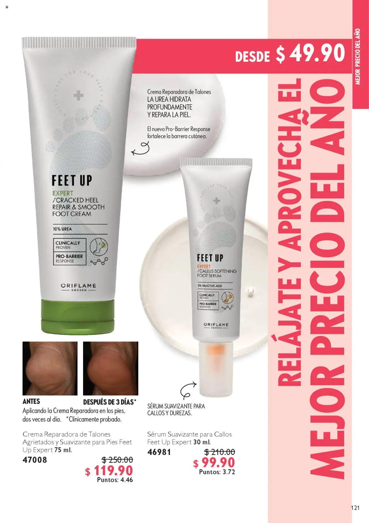 Nuevas ofertas de Oriflame válidas en toda la República Mexicana desde el 04.10.2025. ¡Encuentra las mejores ofertas en Oriflame - Campaña 14 2025! | Página: 121 | Productos: Serum, Crema, Suavizante
