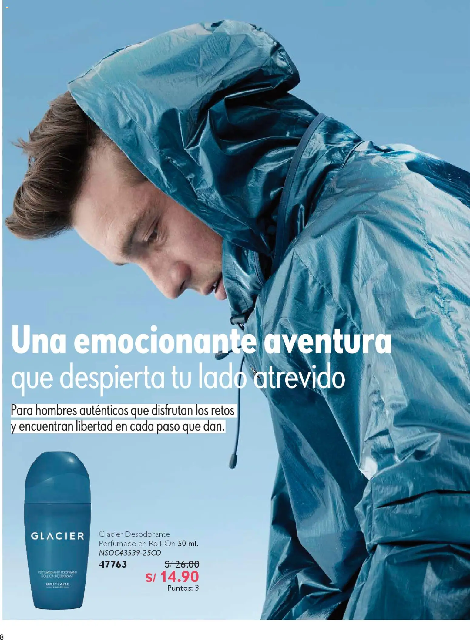 Catálogo Oriflame válido desde 14.02.2026 | Página: 8 | Productos: Desodorante