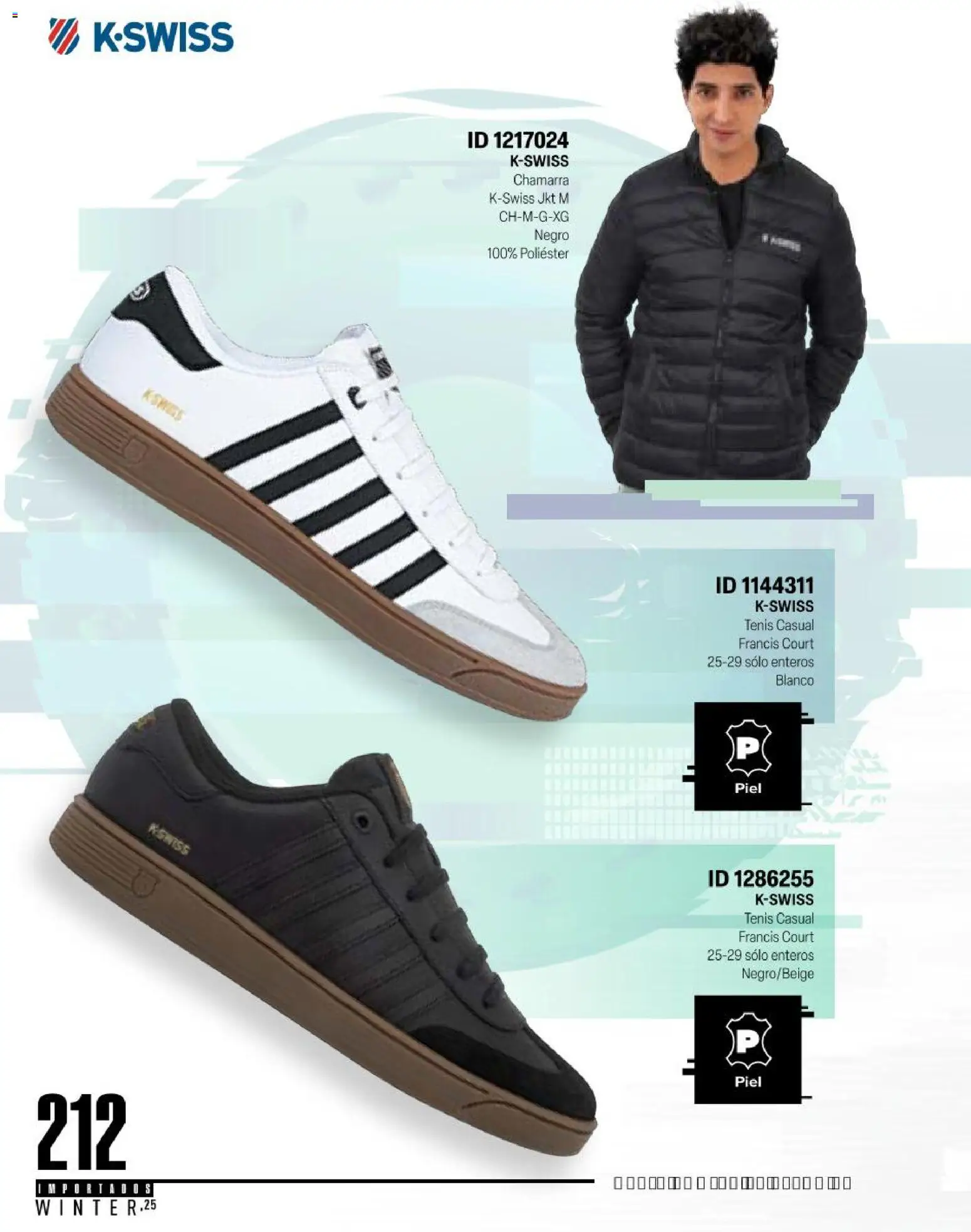 Nuevas ofertas de Price Shoes válidas en toda la República Mexicana desde el 11.11.2025. ¡Encuentra las mejores ofertas en Price Shoes catálogo Importados Winter 2025  ! | Página: 212 | Productos: Tenis, Chamarra