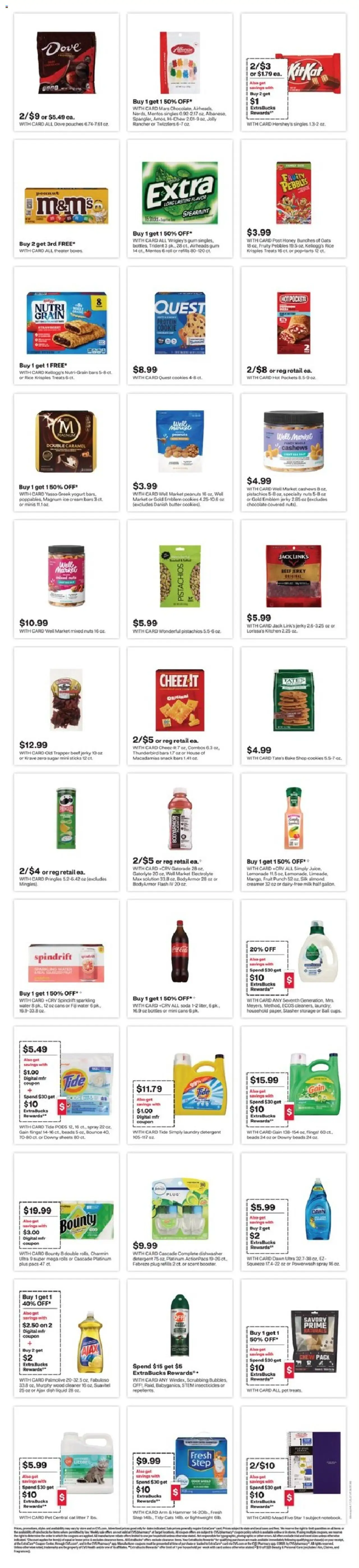 CVS Pharmacy Weekly Ad - KS - valid from 24.08.2025 | Page: 15 | Products: Yogurt, Chocolate, Cream, Sugar