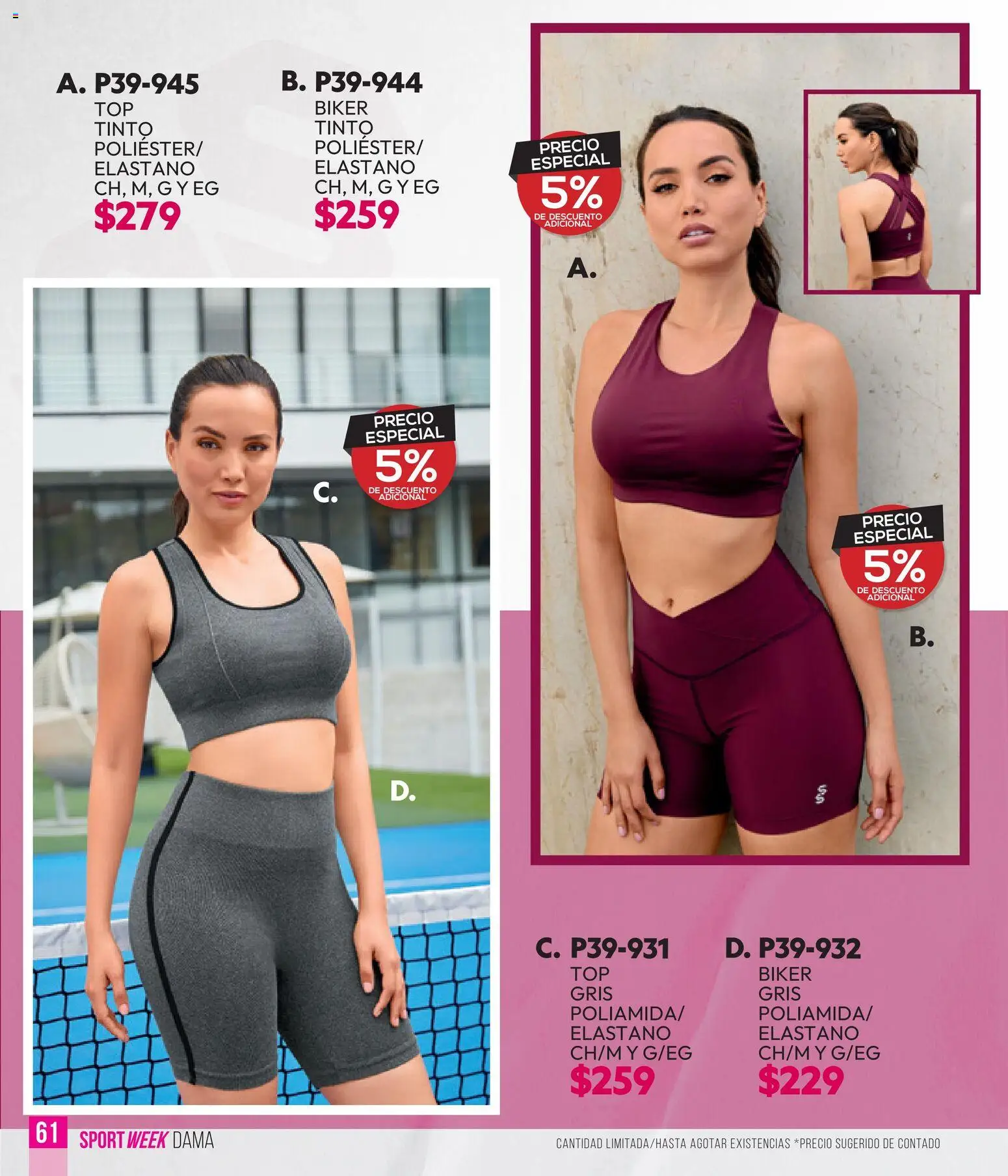 Nuevas ofertas de Cklass válidas en toda la República Mexicana desde el 28.04.2026. ¡Encuentra las mejores ofertas en Cklass catálogo Sportweek! | Página: 62