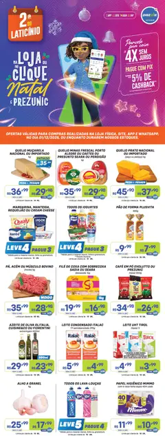 Encarte Prezunic - Pré-Visualização do folheto da loja Prezunic, válido de 01.12.2025