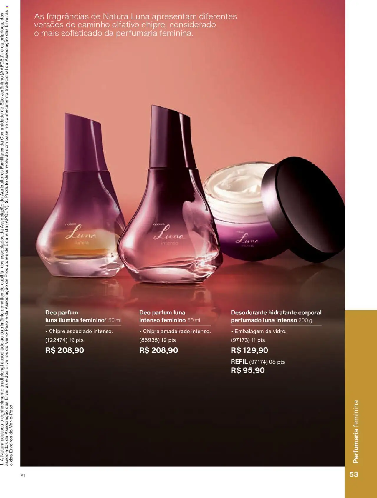 Natura Folheto - válido de 18.08.2025 | Página: 53 | Produtos: Hidratante corporal, Desodorante, Base