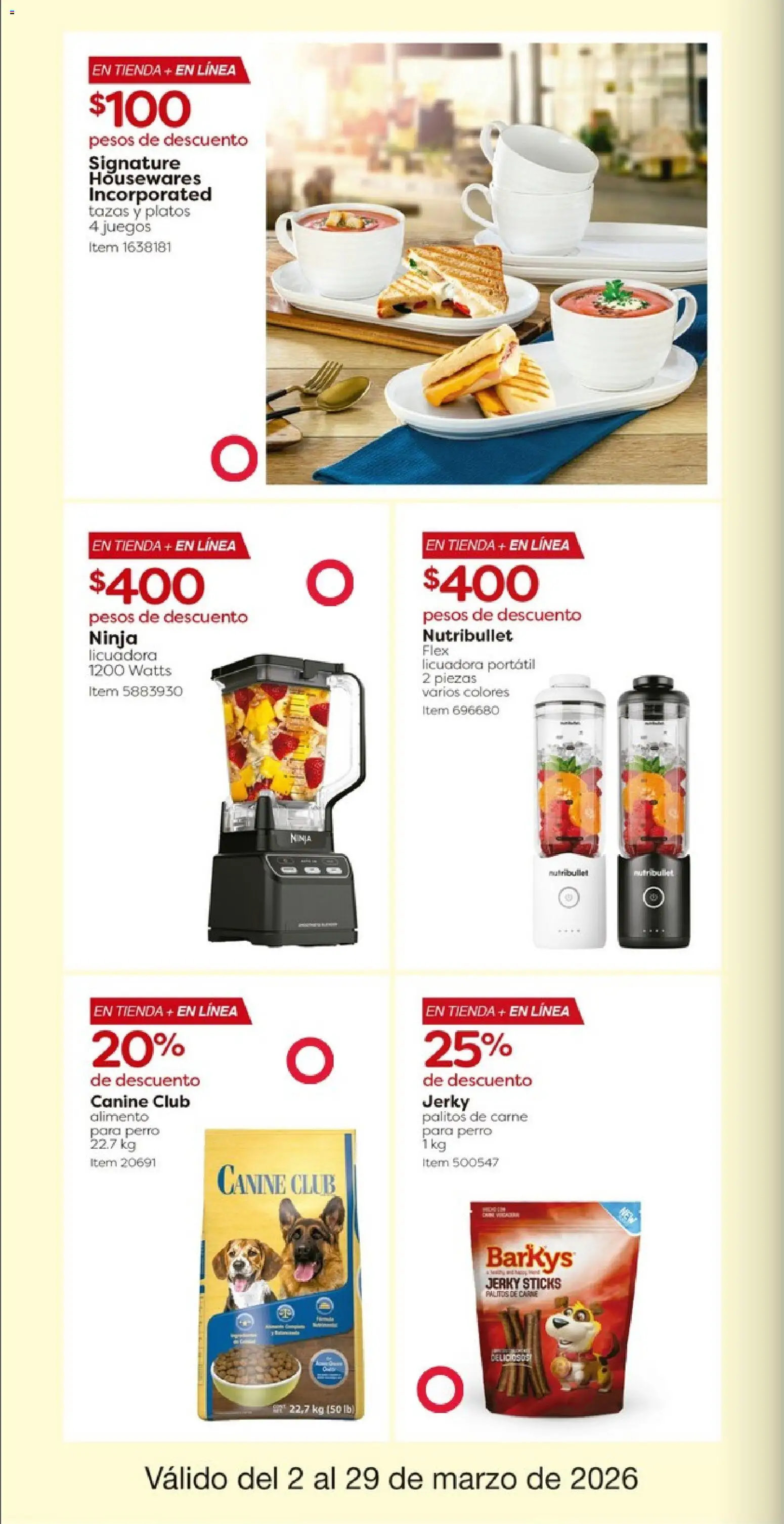 Nuevas ofertas de Costco válidas en toda la República Mexicana desde el 02.03.2026. ¡Encuentra las mejores ofertas en Costco catálogo! | Página: 14 | Productos: Licuadora